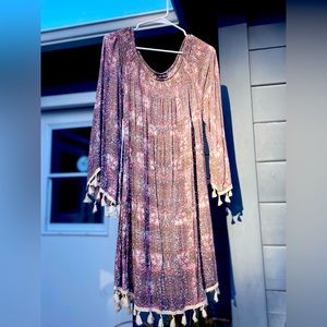 Boho Tassels Large Dress